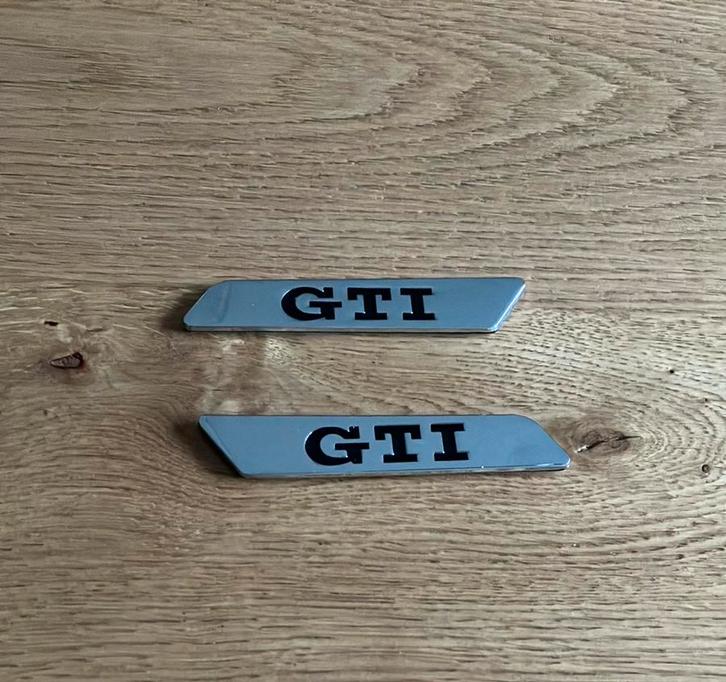 GTI stoelhendel logo, Auto diversen, Autostickers, Ophalen of Verzenden