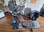 Complete Mutsy Nio kinderwagen met baby autostoel van Joie., Gebruikt, Mutsy, Verstelbare duwstang, Ophalen