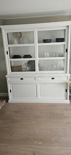 Witte buffetkast te koop, Ophalen, Gebruikt, 200 cm of meer, 150 tot 200 cm