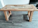 Steiger houten tafel, Huis en Inrichting, Tafels | Eettafels, Ophalen, 50 tot 100 cm, Zo goed als nieuw, 150 tot 200 cm
