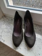 Linea Zeta pumps 38 suede, Pumps, Zwart, Ophalen of Verzenden, Zo goed als nieuw