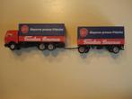   Mercedes vrachtwagen/aanhanger Franken Brunnen (Herpa) (2), Verzenden, Gebruikt, Bus of Vrachtwagen, Herpa
