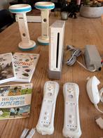 Nintendo Wii Compleet met 5 Games & Controllers, Ophalen of Verzenden, Gebruikt, Met 2 controllers, Met games