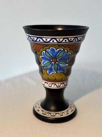 GOUDS PLATEEL VAAS (Origineel) beschikbaar voor biedingen