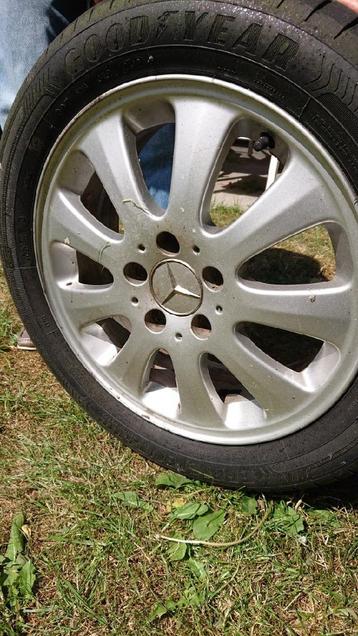 Originele Mercedes klasse A lichtmetalen velgen 16 inch W169 beschikbaar voor biedingen
