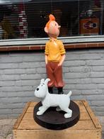 Groot Kuifje met hond Bobby beeld, Verzamelen, Beelden en Beeldjes, Ophalen, Gebruikt, Mens