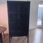 Zwarte rotan / rieten kast, Ophalen, Zo goed als nieuw