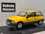 Opel Corsa A SR - Geel - 1:18 MCG, ModelCarGroup, Auto, Nieuw, Ophalen of Verzenden