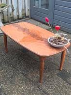 Houten salontafel 130x70cm  (opknappen), Ophalen, Gebruikt, Rechthoekig, Hout