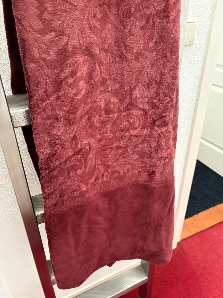 Velours dekbed hoes 140 bij 2.00, Huis en Inrichting, Slaapkamer | Beddengoed, Zo goed als nieuw, Dekbedovertrek, Eenpersoons