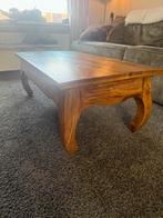 Houten Salontafel Opium Stijl, Huis en Inrichting, Tafels | Salontafels, Ophalen, Gebruikt, Opium, 100 tot 150 cm