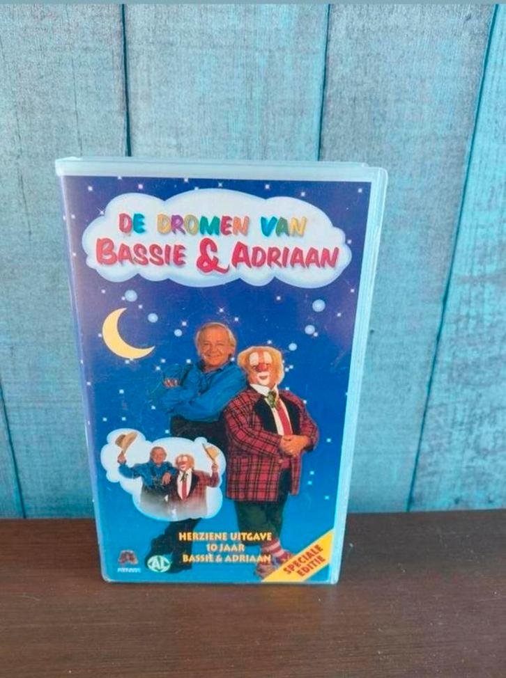 Dromen met Bassie en Adriaan videoband. Herziene versie., Cd's en Dvd's, VHS | Kinderen en Jeugd, Gebruikt, Kinderprogramma's en -films
