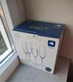 6 nieuwe champagne glazen, Ophalen of Verzenden