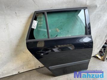 SKODA FABIA 2 SW STATION Zwart rechts Achter deur portier 20 beschikbaar voor biedingen