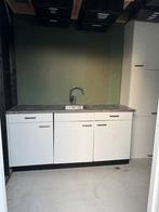 Complete Bruynzeel keuken 180 cm, Ophalen, Wit, Enkelwandige keuken, Zo goed als nieuw