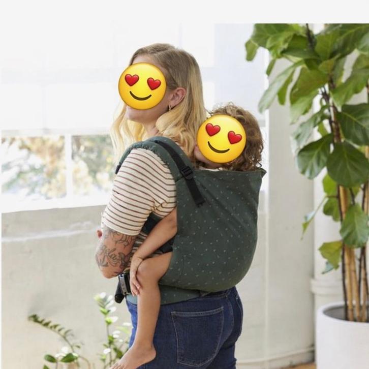 Tula Peuter draagzak groen 11-27 kilo (vanaf maat 86), Kinderen en Baby's, Babydragers en Draagdoeken, Zo goed als nieuw, Draagzak