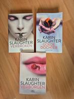 Karin Slaughter Thrillers - 3 Boeken, Ophalen of Verzenden, Gelezen, Karin Slaughter, Nederland
