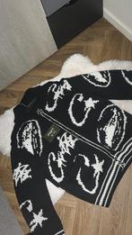 Corteiz VVS Jacquard Knit Zip., Kleding | Heren, T-shirts, Zwart, Ophalen of Verzenden, Zo goed als nieuw, Corteiz