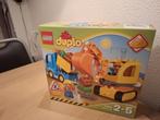 Lego Duplo Rupsband/Graafmachine, Kinderen en Baby's, Speelgoed | Duplo en Lego, Ophalen, Gebruikt, Complete set, Duplo