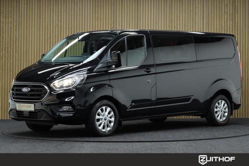 Ford Transit Custom 300 2.0 TDCI Automaat L2 Limited Dubbel, Auto's, Bestelauto's, Bedrijf, Te koop, ABS, Achteruitrijcamera, Adaptive Cruise Control