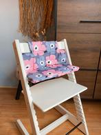 Bloemen kussenset voor kinderstoel stokke trip trap, Kinderen en Baby's, Kinderstoelen, Ophalen of Verzenden, Nieuw, Meegroeistoel