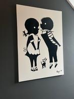 Jip & Janneke Schilderij - Zelf Geschilderd, Antiek en Kunst, Ophalen