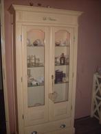 vitrinekast met verlichting, Huis en Inrichting, Kasten | Vitrinekasten, Ophalen, 50 tot 100 cm, Zo goed als nieuw, 150 tot 200 cm