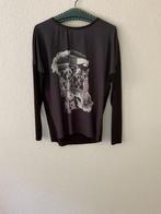 AAIKO T-shirt, Maat 38/40 (M), Zwart, Ophalen of Verzenden, Zo goed als nieuw