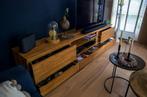 tv meubel teak, Zwevend model, Teakhout, Ophalen of Verzenden, Zo goed als nieuw