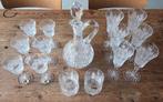 Complete kristallen glasset, Kisslinger Rattenberg, Antiek en Kunst, Antiek | Glas en Kristal, Ophalen