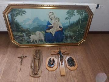 Religieuze Wanddecoratie Set beschikbaar voor biedingen