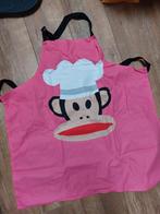 Paul Frank keuken schort roze of blauw Nieuw, Huis en Inrichting, Nieuw, Blauw, Ophalen of Verzenden, Schort