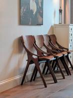 Hovmand Olsen Deens design stoelen I Scandinavisch teak, Huis en Inrichting, Stoelen, Mid century vintage, Gebruikt, Bruin, Ophalen of Verzenden