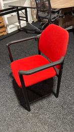 Lande Design Stoel - Vergaderstoel Rood, Gebruikt, Lande design, Ophalen of Verzenden, Vier