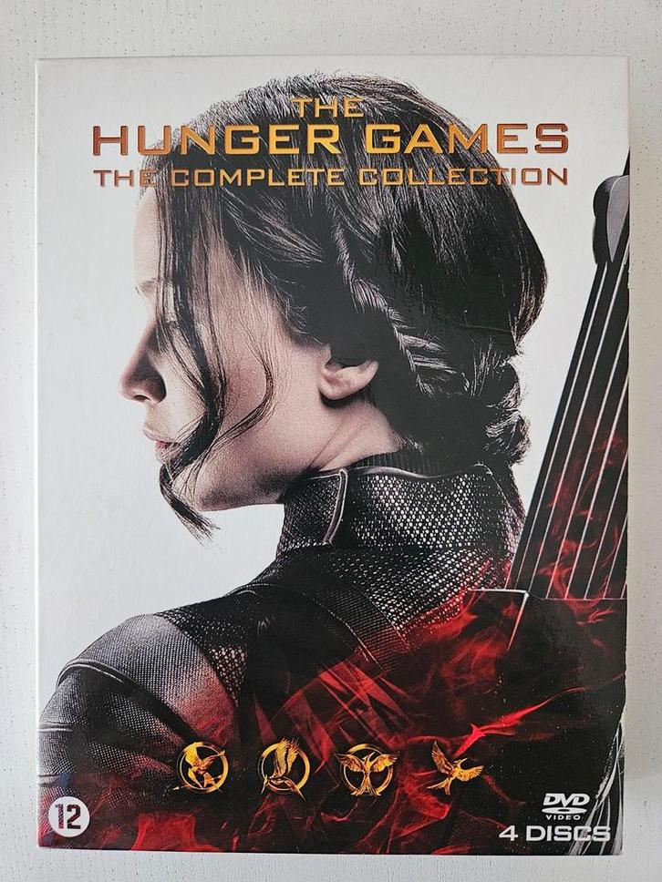 The Hunger Games - Complete Collectie (DVD Boxset), Cd's en Dvd's, Dvd's | Tv en Series, Zo goed als nieuw, Science Fiction en Fantasy