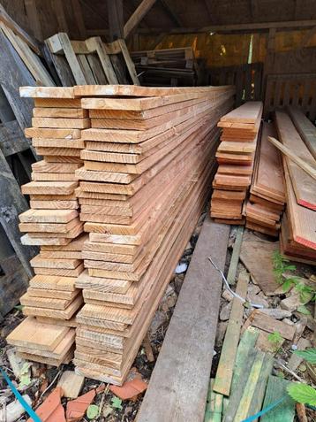 Douglas planken/balkjes tuinscherm tuinhout beschikbaar voor biedingen