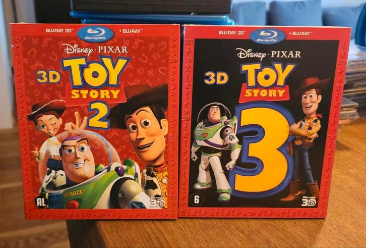 Toy Story 2 & 3 - 3D Blu-rays 4 discs nieuw in verpakking, Cd's en Dvd's, Blu-ray, Nieuw in verpakking, 3D, Ophalen