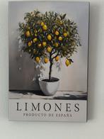 Canvas op hout citroen 20 x30, Huis en Inrichting, Ophalen of Verzenden, Nieuw, Minder dan 50 cm, Schilderij