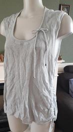 Luisa Cerano mooie zilver grijze top shirt mt M 40 topje, Kleding | Dames, Tops, Maat 38/40 (M), Verzenden, Zo goed als nieuw