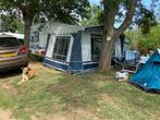 Zeer nette instapklare  Hobby de luxe easy 400, Caravans en Kamperen, Caravans, 90 kg, Standaardzit, Hobby, Omvormbare zithoek