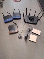 Partij routers router / switch, waaronder Asus RT-AC3200, Computers en Software, Routers en Modems, Ophalen, Zo goed als nieuw