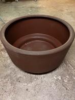 Grote ronde kunststof plantenbak vijverbak 90cm diameter, Ophalen, Kunststof, Gebruikt, 40 cm of meer