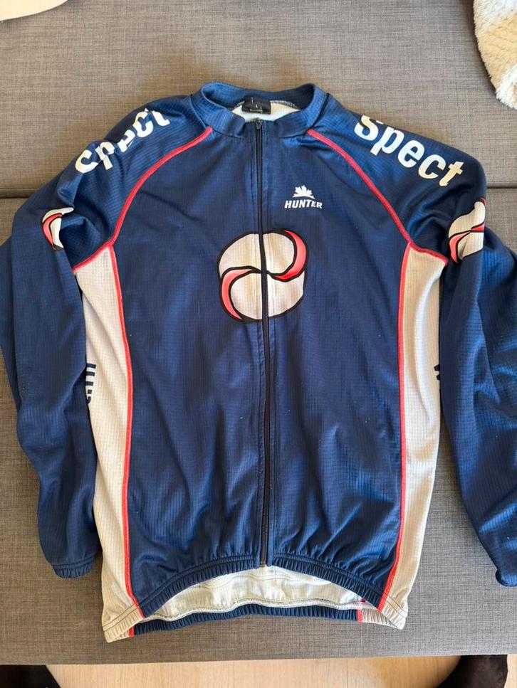 Wielrenshirt lange mouw - L, Fietsen en Brommers, Fietsaccessoires | Fietskleding, Gebruikt, Heren, Bovenkleding, L, Ophalen of Verzenden