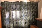 Glas gordijn, Huis en Inrichting, Stoffering | Gordijnen en Lamellen, Ophalen, 200 cm of meer, Groen, Zo goed als nieuw