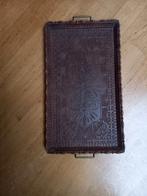 Fraai en oud houten dienblad., Antiek en Kunst, Ophalen of Verzenden