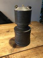 Oude carbid lamp, Antiek en Kunst, Ophalen of Verzenden