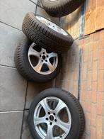 16” lm velgen op continental winterbanden, Auto-onderdelen, Banden en Velgen, Ophalen, Gebruikt, 16 inch, Banden en Velgen