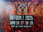 Defqon vrijdag ticket 27 juni, Tickets en Kaartjes, Eén persoon