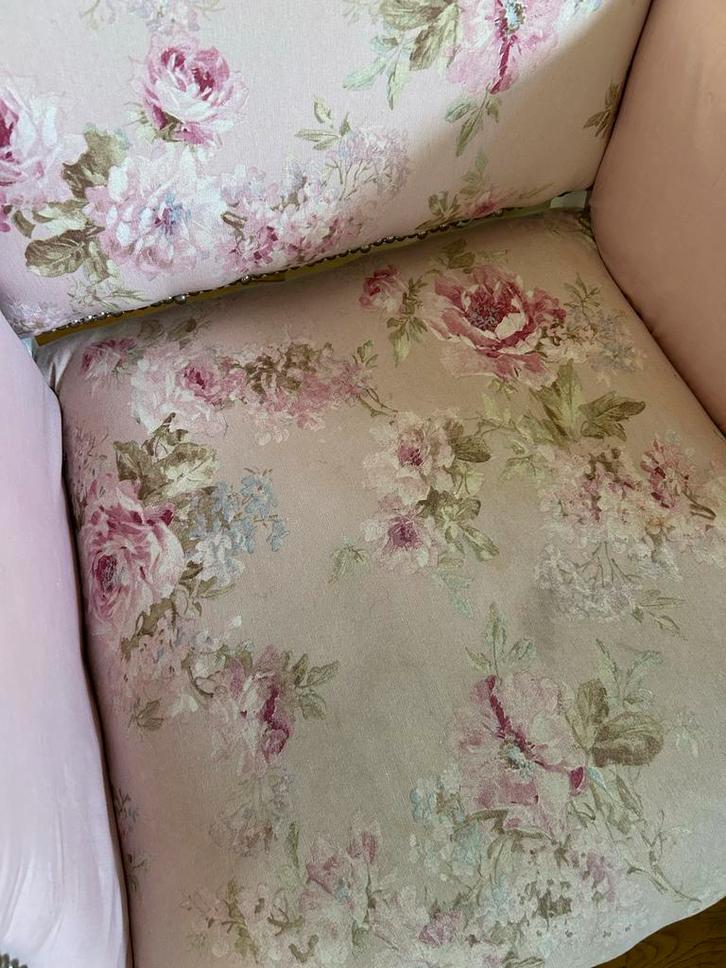 Leuke Fauteuil - Opknapper of Antiek Stijl!, Huis en Inrichting, Fauteuils, Gebruikt, Hout, 50 tot 75 cm, Minder dan 75 cm, Ophalen