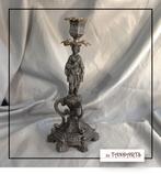 Kandelaar – 27 cm hoog, zamak-legering, Antiek en Kunst, Ophalen of Verzenden, Koper of Brons